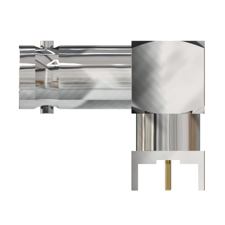 SVJ-05L-BT-01 SHV right-angle PCB jack receptacle, alternate view 3