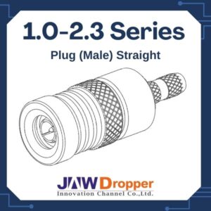 1.0-2.3 Plug Male Straight