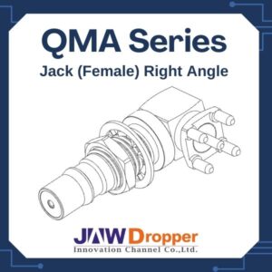 QMA Jack Female Right Angle