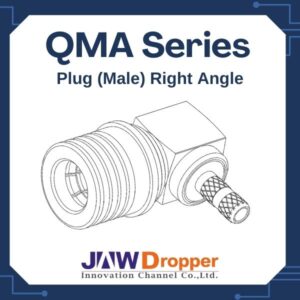 QMA Plug Male Right Angle