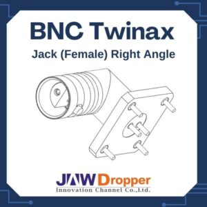 BNC Twinax Jack Female Right Angle Connectors