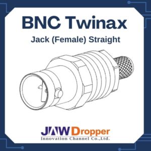 BNC Twinax Jack Female Straight Connectors