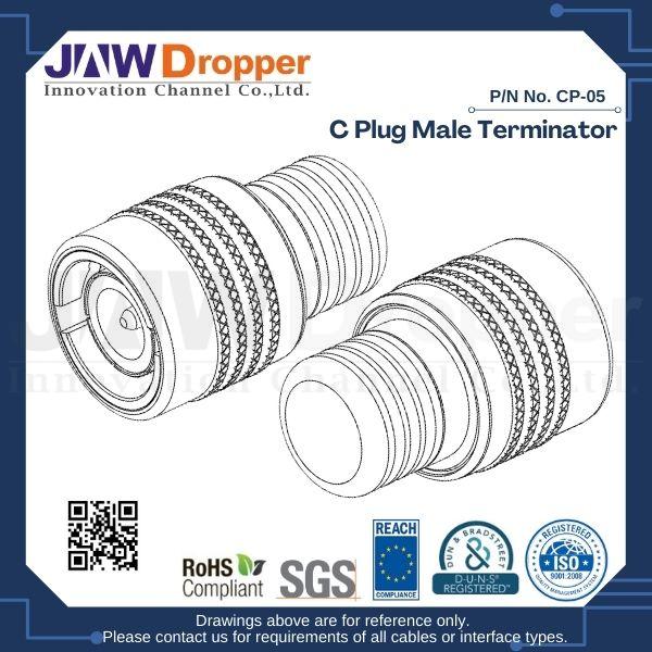C Plug Male Terminator