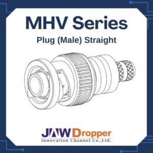 MHV Plug Male Straight Connectors