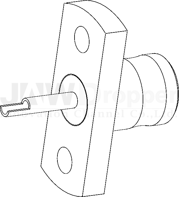 MCX Jack Female Straight Connector PIN Solder Receptacle (Flange Mount)