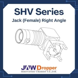 SHV Jack Female Right Angle Connectors
