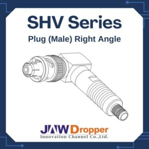 SHV Plug Male Right Angle Connectors