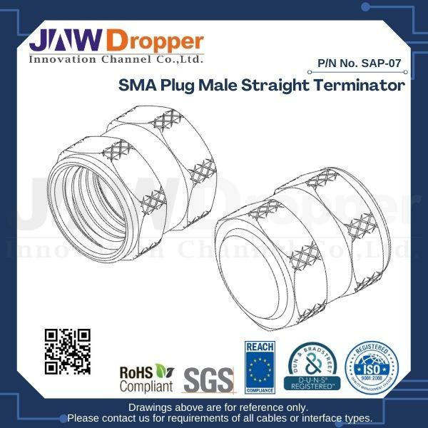 SMA Plug Male Straight Terminator
