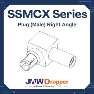 SSMCX Plug Male Right Angle Connectors
