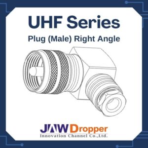 UHF Plug Male Right Angle Connectors