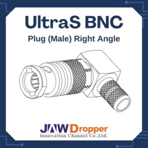 UltraS BNC Plug Male Right Angle Connectors